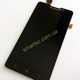Дисплейний модуль Lenovo P780 Black original Synaptics (з підсвіткою кнопок)