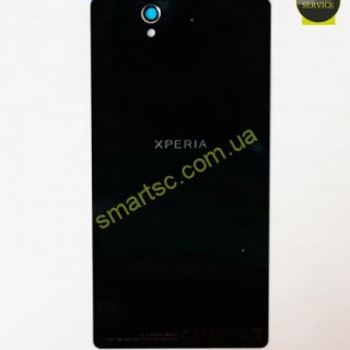 Задня панель (кришка) Sony C6602 L36h Xperia Z, C6603 L36i Xperia Z, C6606 L36a Xperia Z, L36 чорна