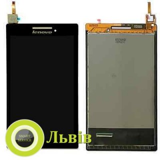 Модуль (сенсор+дисплей) Lenovo TAB 2 A7-10 A7-10F A7-20 A7-20F #131741E1 V1.6 чорний