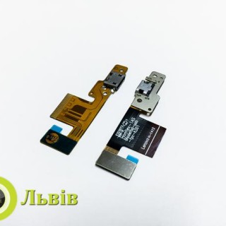 Шлейф USB для планшета Lenovo Yoga Tablet 10 / USB B8080 ( конектора зарядки, з компонентами )