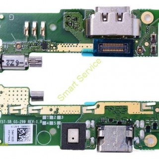 Нижня плата Sony Xperia XA1 G3112 G3116 G3121 G3125 , конектора зарядки, плата зарядки USB, плата мікрофона, мікрофон