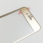 Скло iPhone 6 3D Gold (верх)