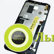 Модуль Asus Padfone 2 A68M T008 5227J FPC-2 Rev 3 Black з рамою 2
